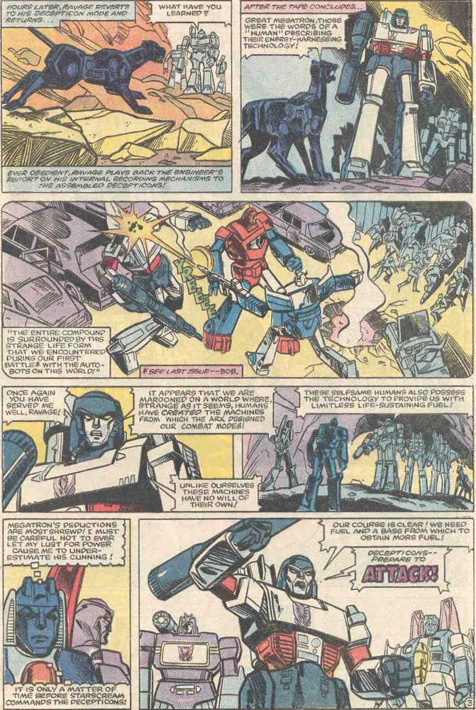 Transformers, The - MARVEL | Hasbro (2 - Nov 1984) comic book collectible [Barcode 071486023791] - Main Image 4