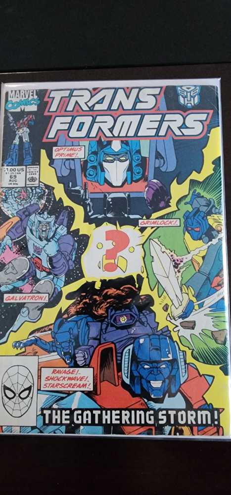 Transformers - Marvel Comics (69 - Aug 1990) comic book collectible [Barcode 827714003666] - Main Image 2