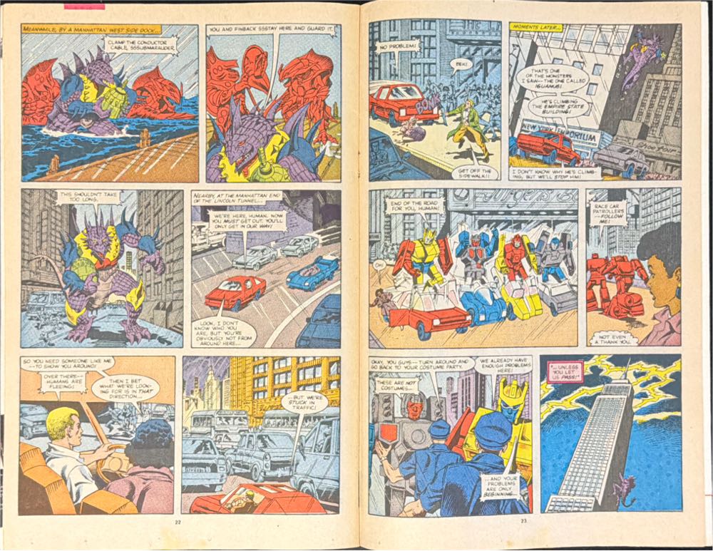 The Transformers - Marvel Comics (54 - 7/5/89) comic book collectible [Barcode 071486023791] - Main Image 5