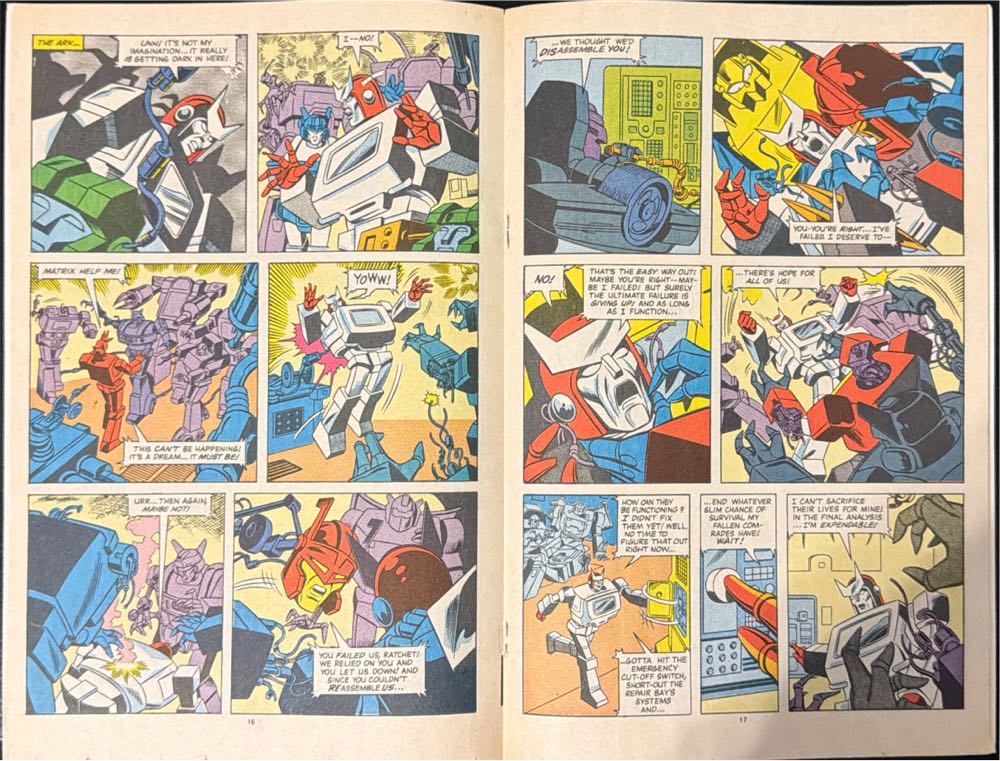 The Transformers - Marvel Comics (56 - Sep 1989) comic book collectible [Barcode 071486023791] - Main Image 4