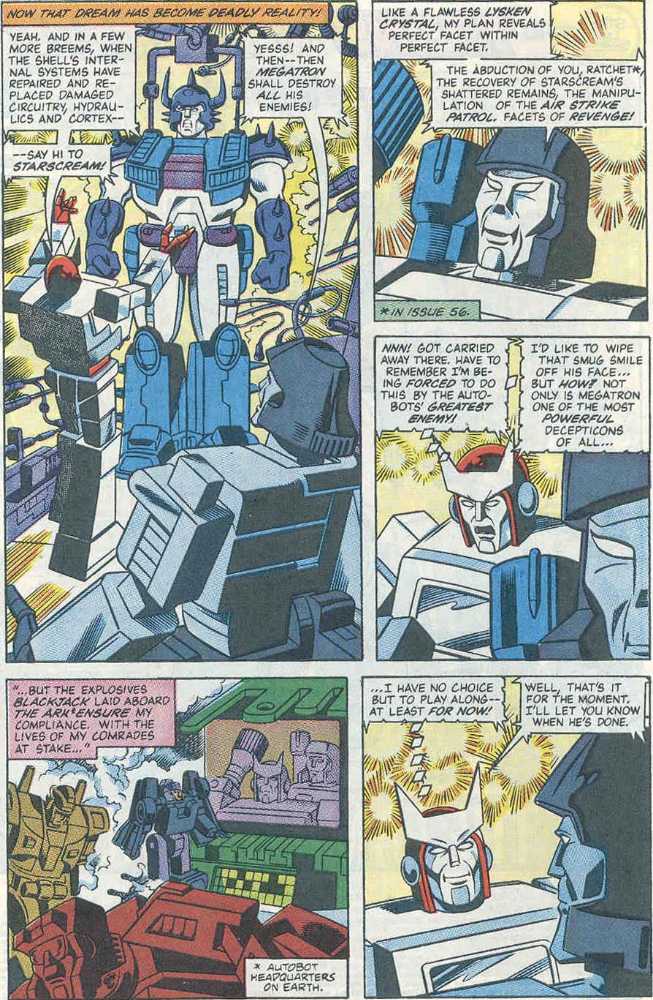 The Transformers - Marvel Comics (58 - Nov 1989) comic book collectible [Barcode 071486023791] - Main Image 3