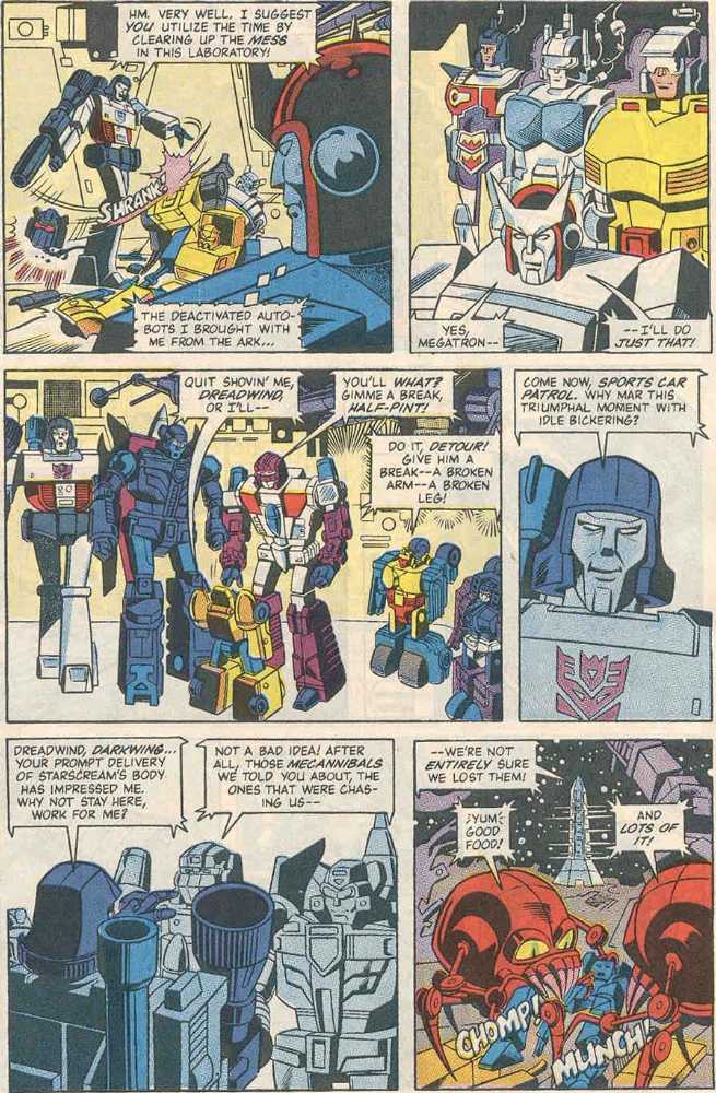 The Transformers - Marvel Comics (58 - Nov 1989) comic book collectible [Barcode 071486023791] - Main Image 4