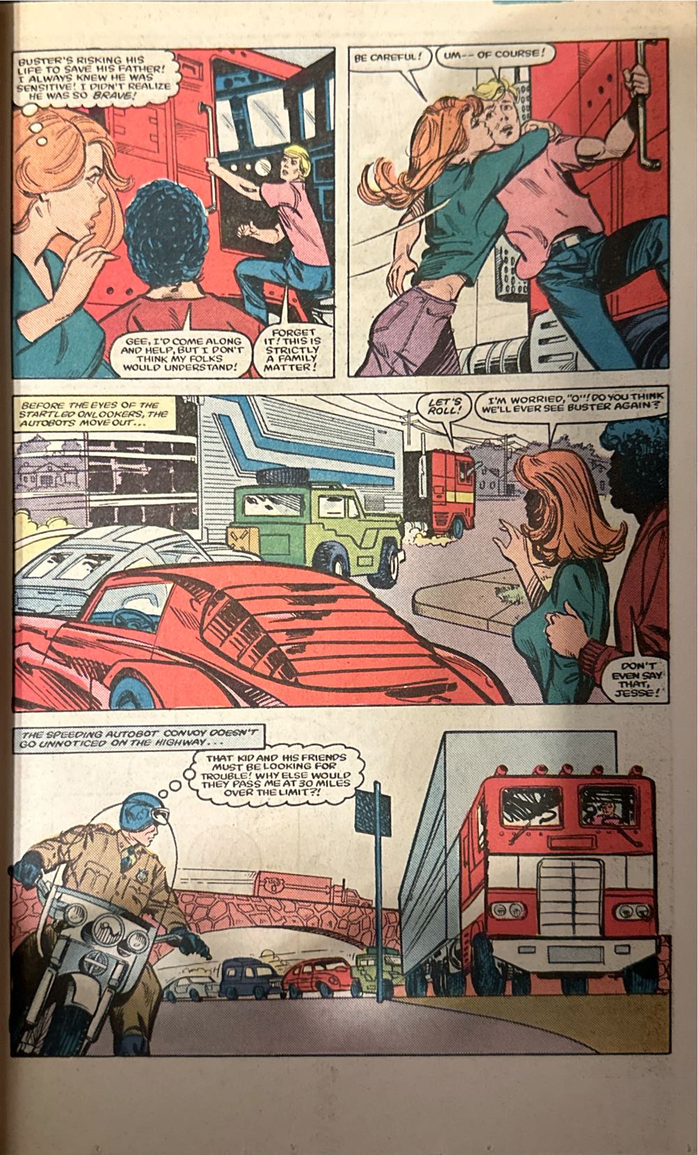 The Transformers - Marvel Comics (3 - Jan 1985) comic book collectible - Main Image 3