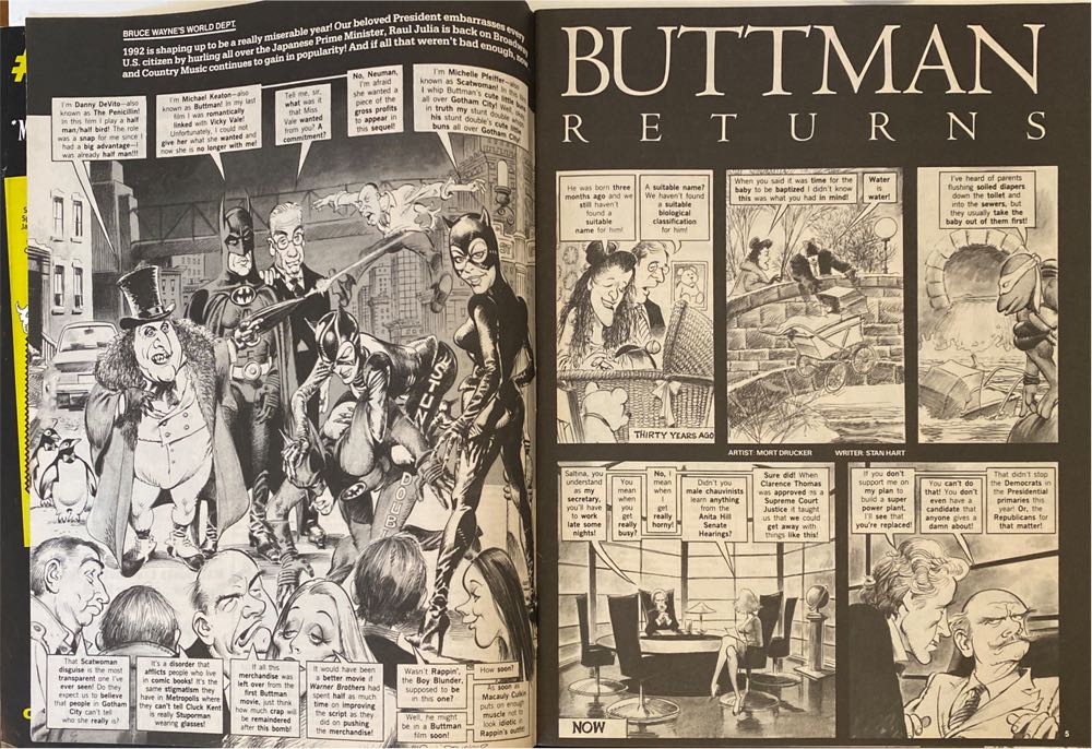 MAD Batman Returns October 1992  (314 - 10/1992) comic book collectible - Main Image 3