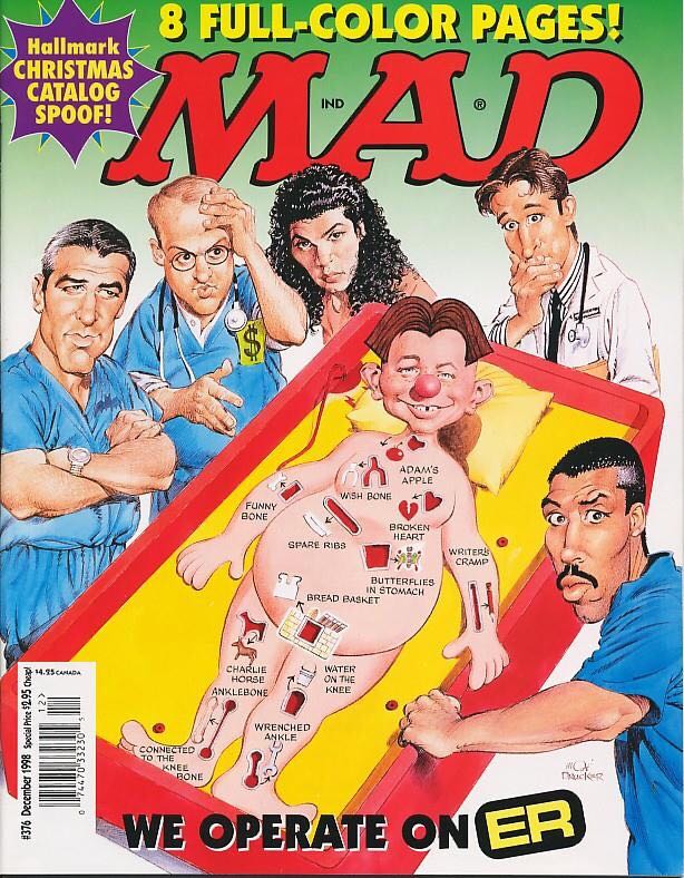 Mad - EC Comics (376 - Dec 1998) comic book collectible - Main Image 1