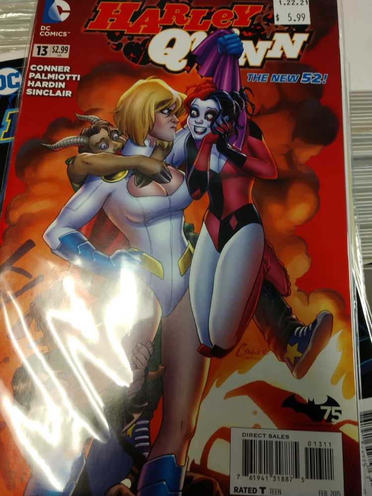 Harley Quinn - DC Comics (13 - Feb 2015) comic book collectible [Barcode 761941318875] - Main Image 2