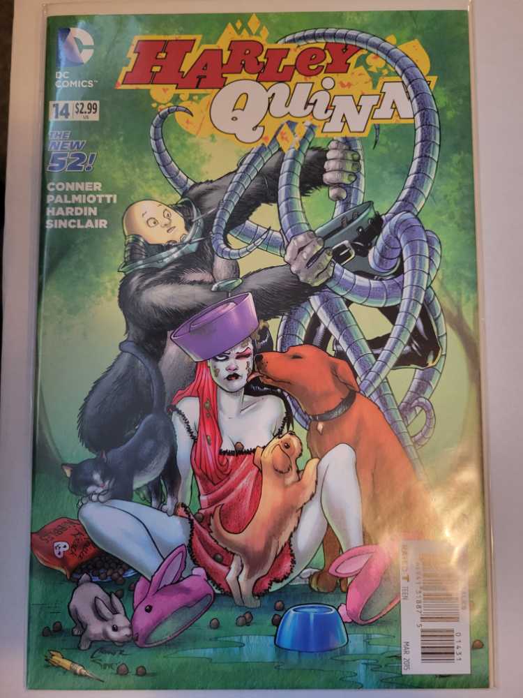 Harley Quinn - DC Comics (14 - Mar 2015) comic book collectible [Barcode 761941318875] - Main Image 3