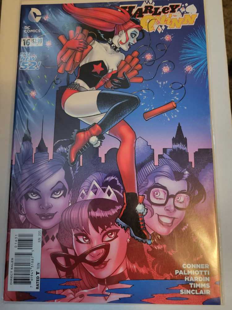 Harley Quinn - DC Comics (16 - Jun 2015) comic book collectible [Barcode 761941318875] - Main Image 2