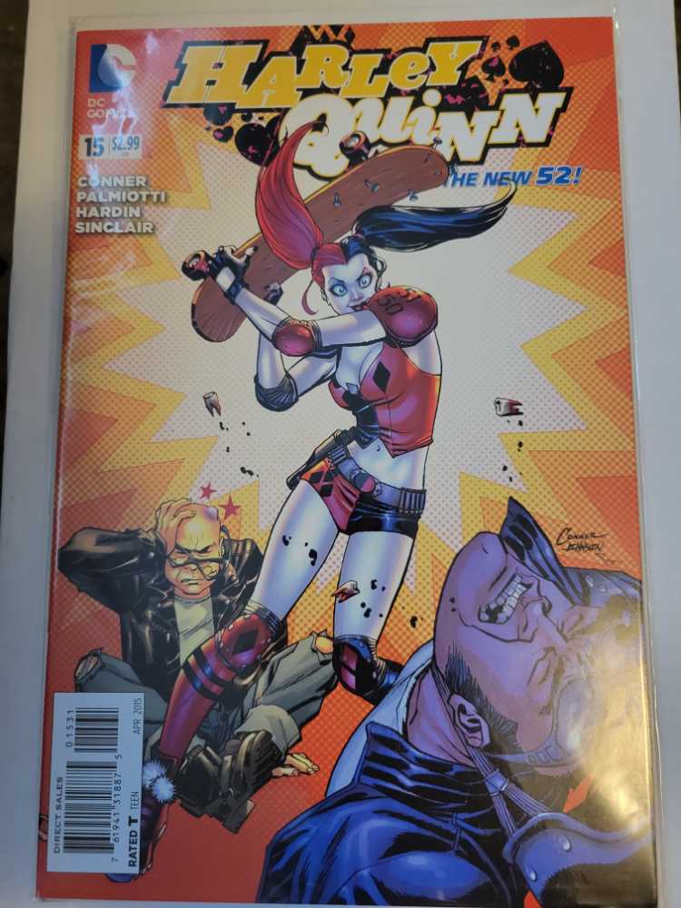 Harley Quinn - DC Comics (15 - Apr 2015) comic book collectible [Barcode 761941318875] - Main Image 3