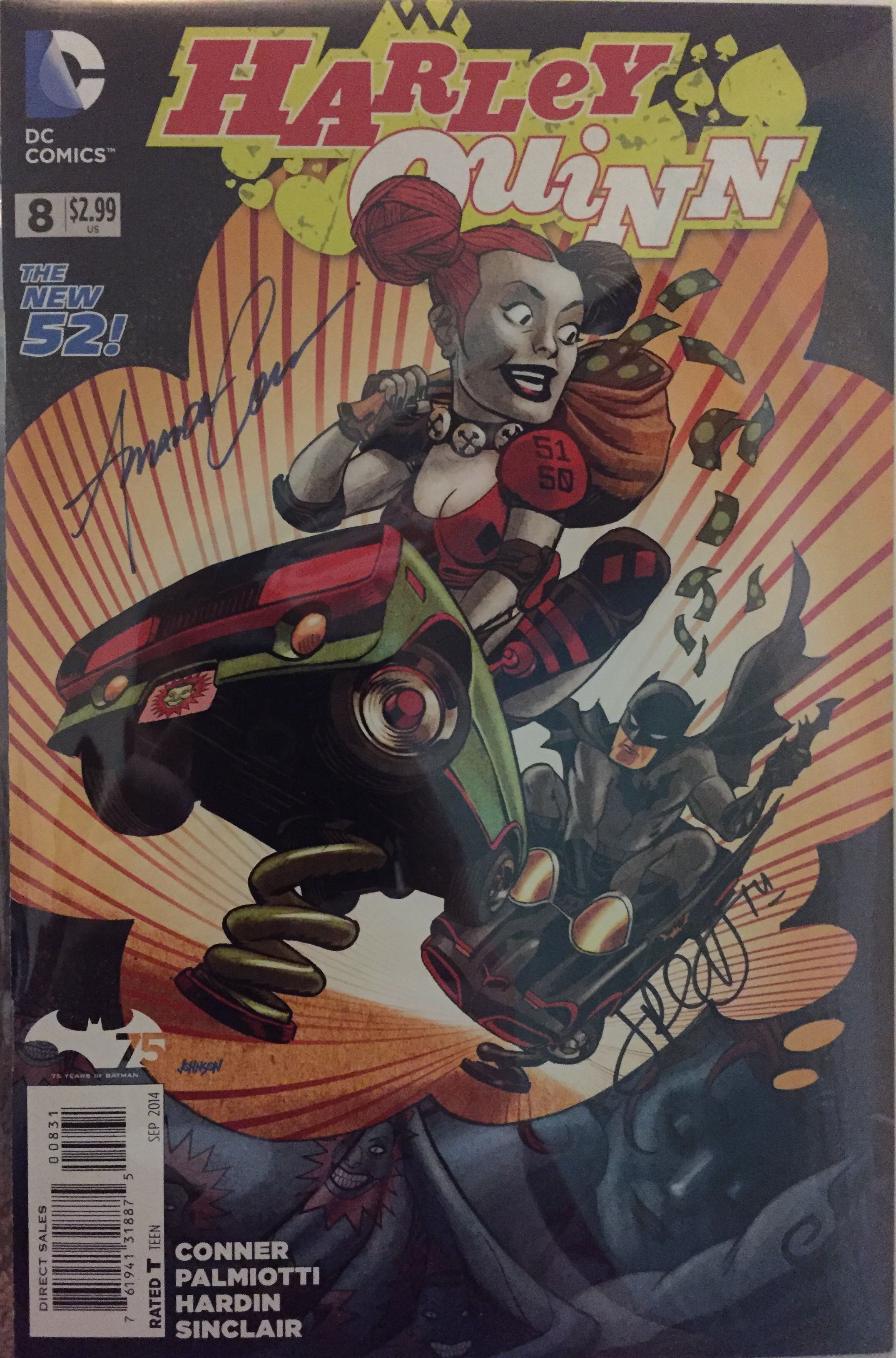 Harley Quinn - DC Comics (8 - Sep 2014) comic book collectible [Barcode 76194131887500831] - Main Image 2