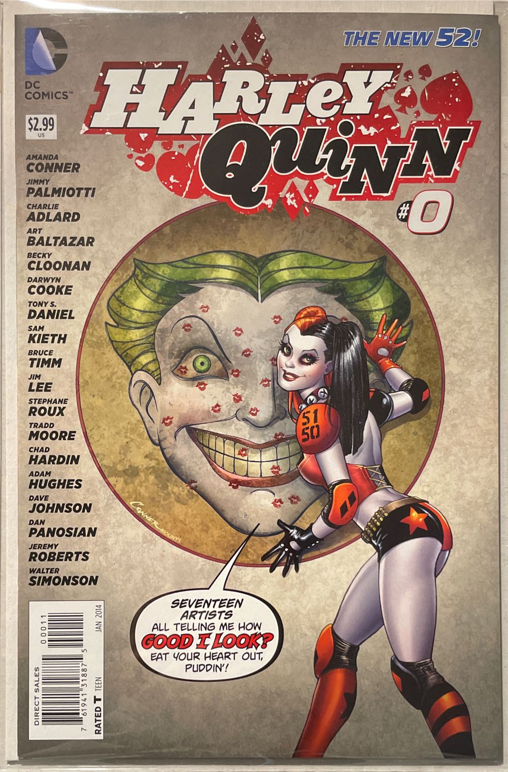 Harley Quinn - DC Comics (1 - May 2014) comic book collectible [Barcode 76194131887500011] - Main Image 2