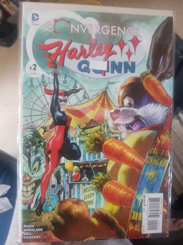 Harley Quinn : Convergence - DC Comics (2 - 05/2015) comic book collectible [Barcode 76194132625200211] - Main Image 3