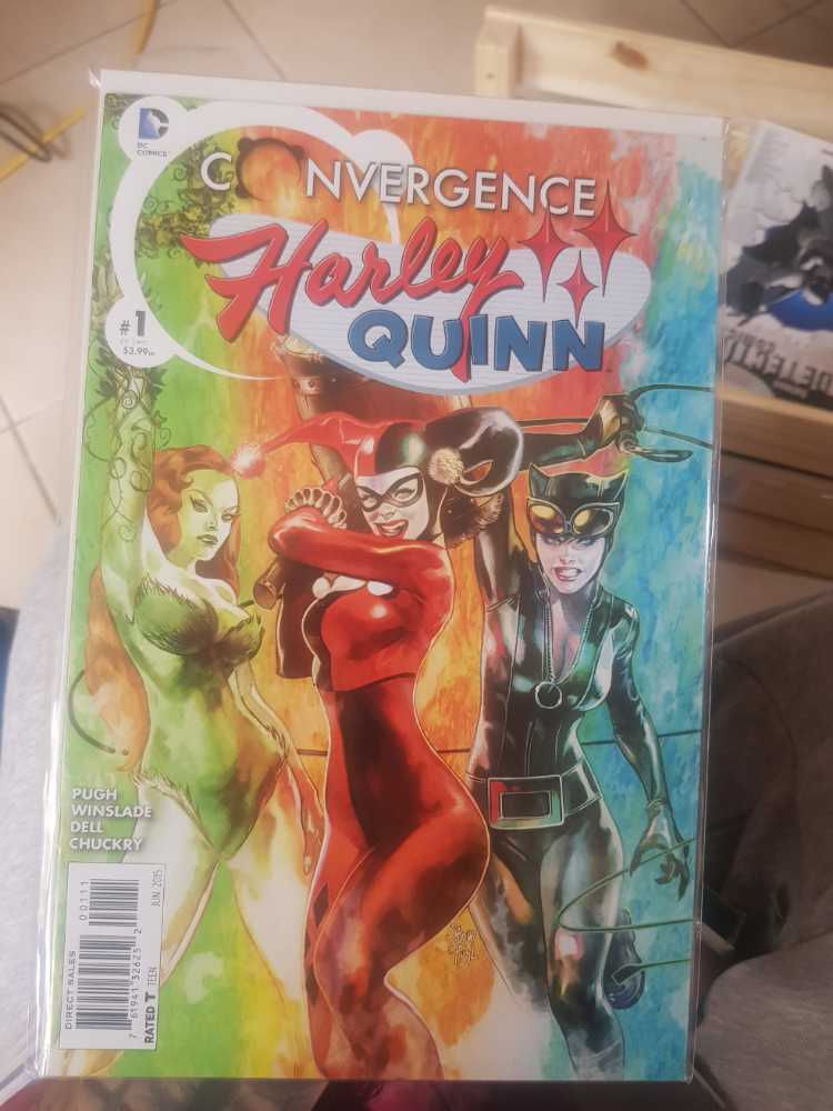 Convergence: Harley Quinn (2015) - DC Comics (1 - Jun 2015) comic book collectible [Barcode 76194132625200111] - Main Image 3