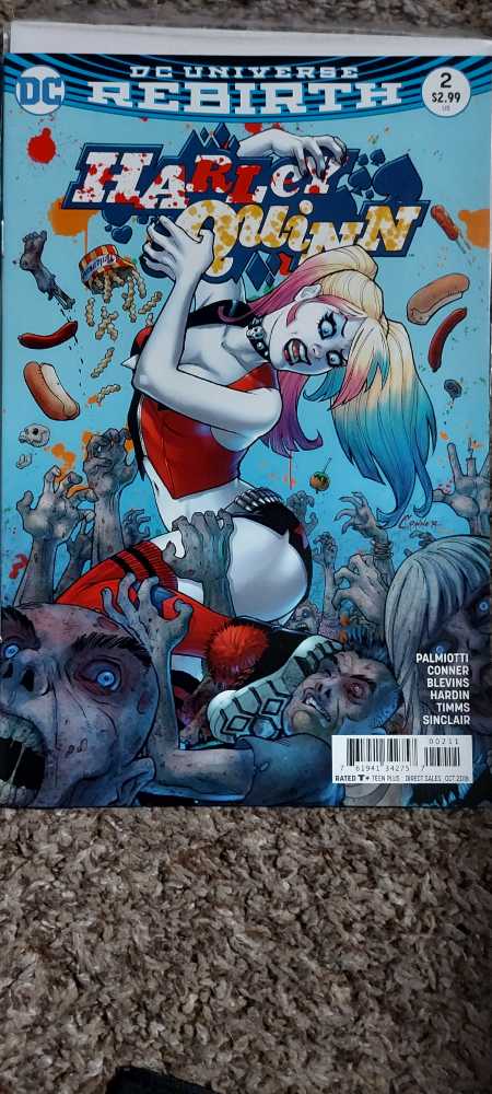 Harley Quinn(2016)#2A - DC Comics (2 - Oct 2016) comic book collectible [Barcode 76194134275700211] - Main Image 3