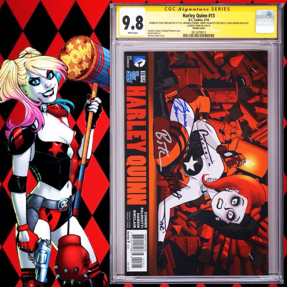 Harley Quinn - DC (Detective Comics) (13 - Apr 2017) comic book collectible [Barcode 76194134275701321] - Main Image 3