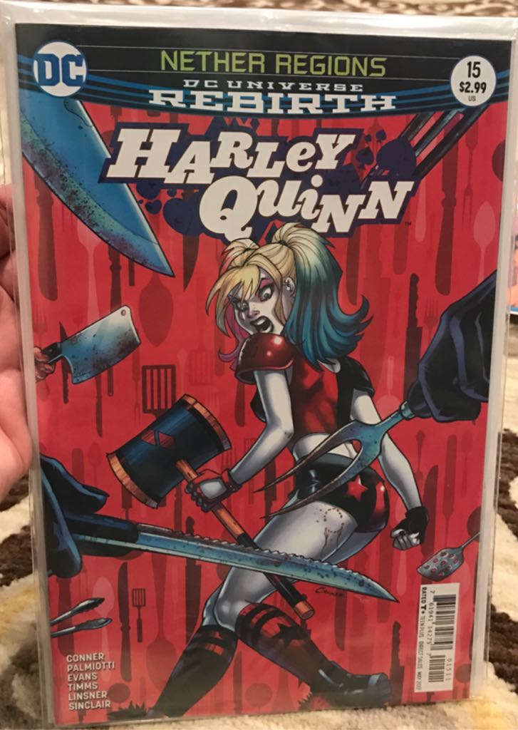 Harley Quinn - DC Comics (15 - May 2017) comic book collectible [Barcode 76194134275701511] - Main Image 1