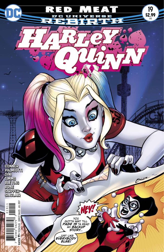 Harley Quinn - DC Comics (19 - Jul 2017) comic book collectible [Barcode 76194134275701911] - Main Image 1