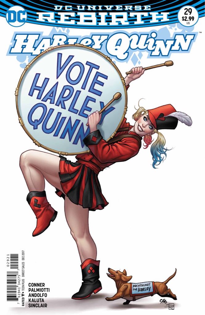 Harley Quinn (29 - Dec 2017) comic book collectible - Main Image 1