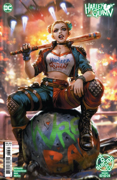 Harley Quinn(2016)#36B - DC (Detective Comics) (36 - Mar 2018) comic book collectible [Barcode 76194134275703621] - Main Image 2