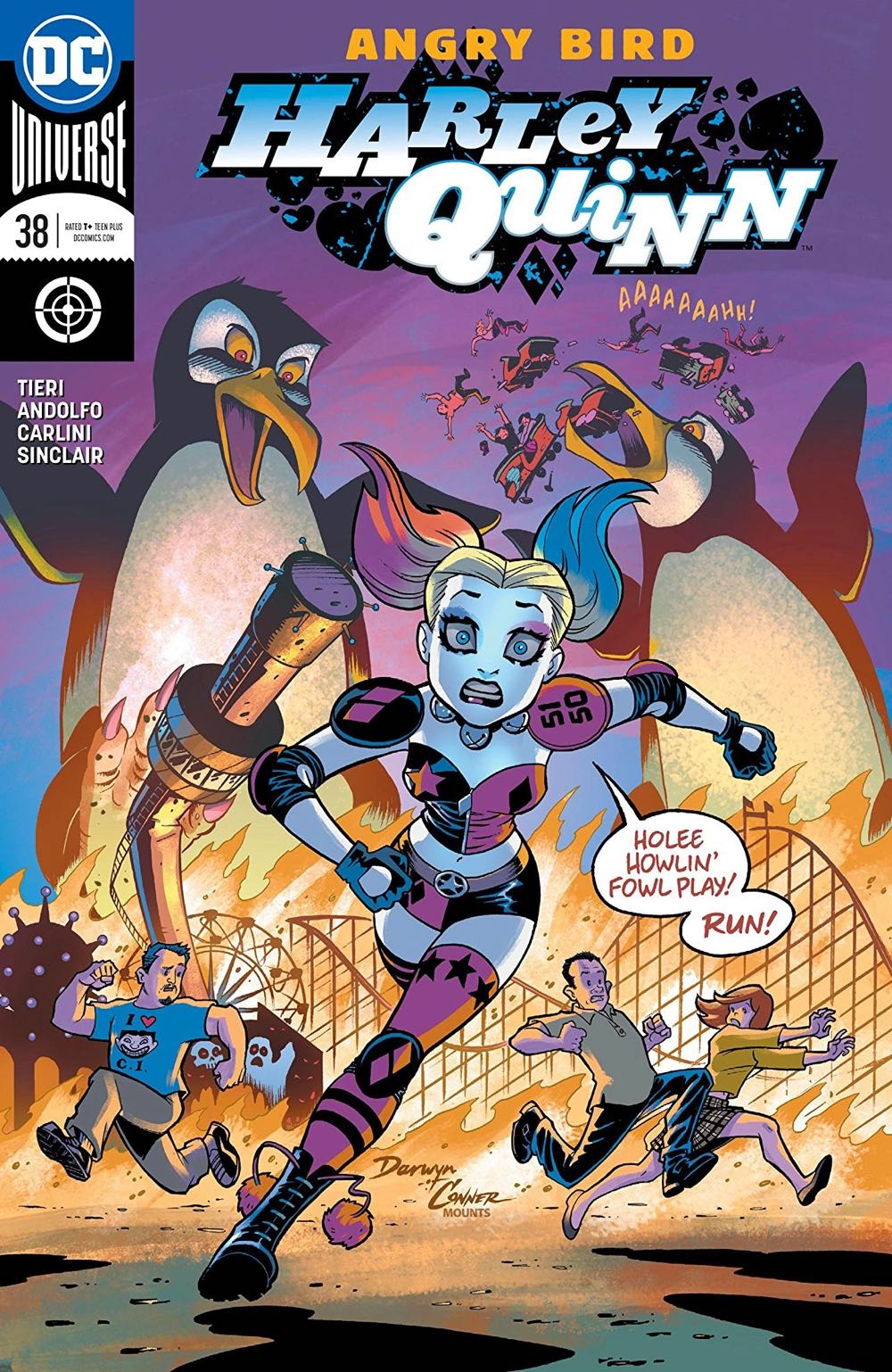 Harley Quinn DCU - DC (Detective Comics) (38 - Apr 2018) comic book collectible [Barcode 76194134275703821] - Main Image 2