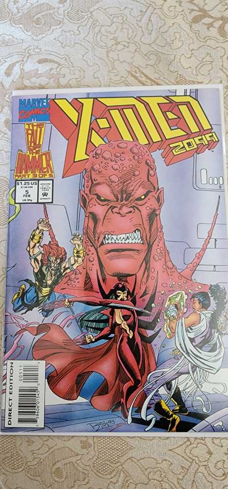 X-Men 2099 - Marvel (5 - Feb 1994) comic book collectible [Barcode 759606015450] - Main Image 2