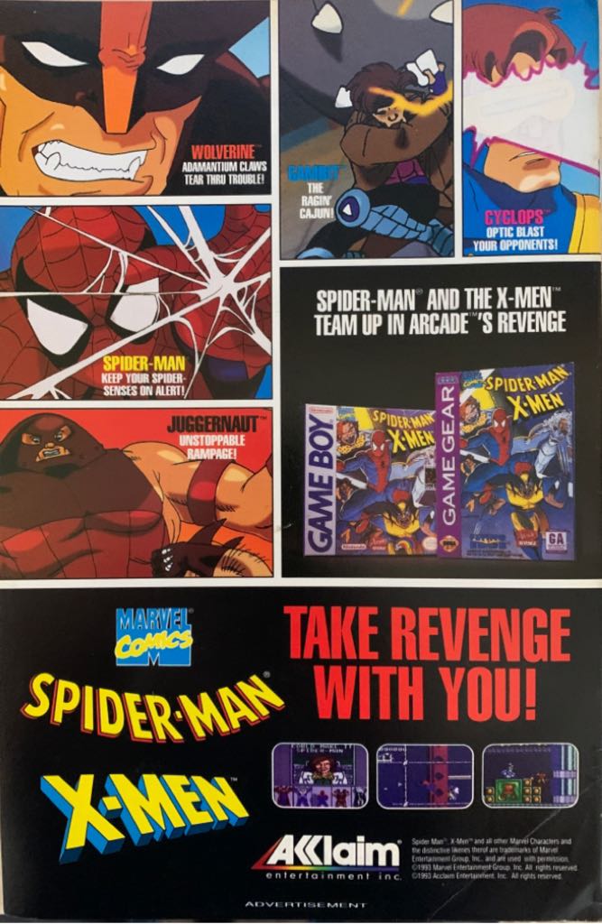 X-Men 2099 - Marvel Comics (6 - Mar 1994) comic book collectible [Barcode 759606015450] - Main Image 2