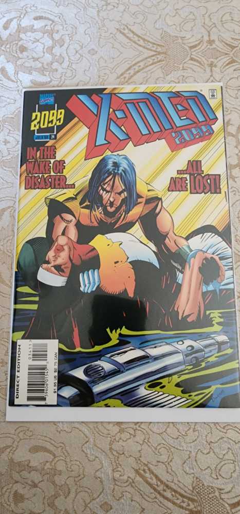X-Men 2099 - Marvel Comics (34 - Jul 1996) comic book collectible [Barcode 759606015450] - Main Image 2