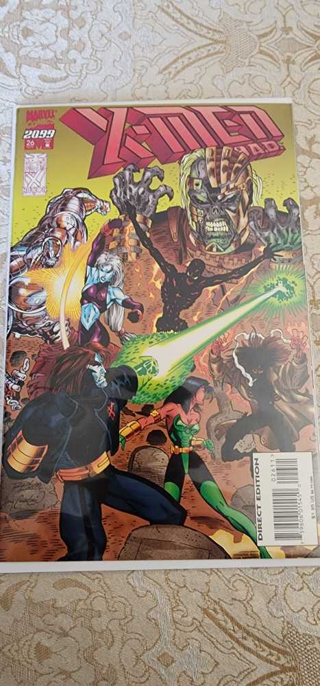 X-Men 2099 (1993) - Marvel Comics (26 - Nov 1995) comic book collectible [Barcode 759606015450] - Main Image 2