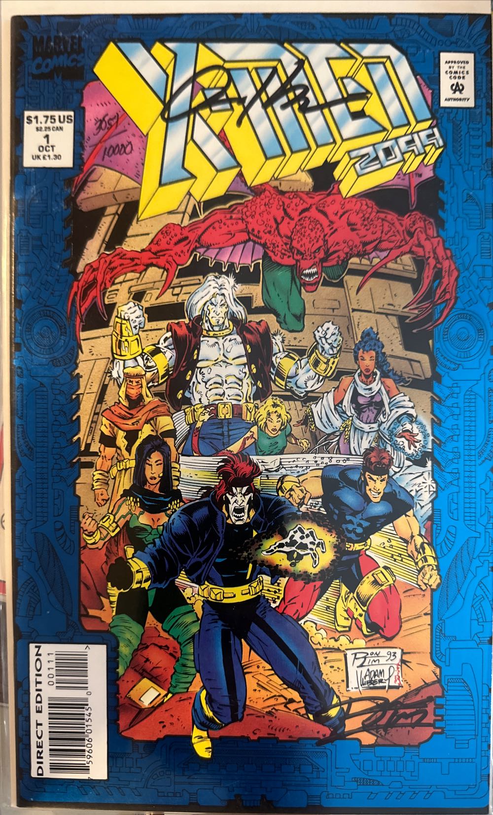 X-Men 2099 (1993) - Marvel Comics (1 - Oct 1993) comic book collectible [Barcode 75960601545000111] - Main Image 4