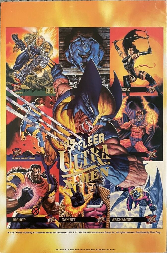 X-Men 2099 (1993) - Marvel Comics (16 - Jan 1995) comic book collectible [Barcode 75960601545001611] - Main Image 2