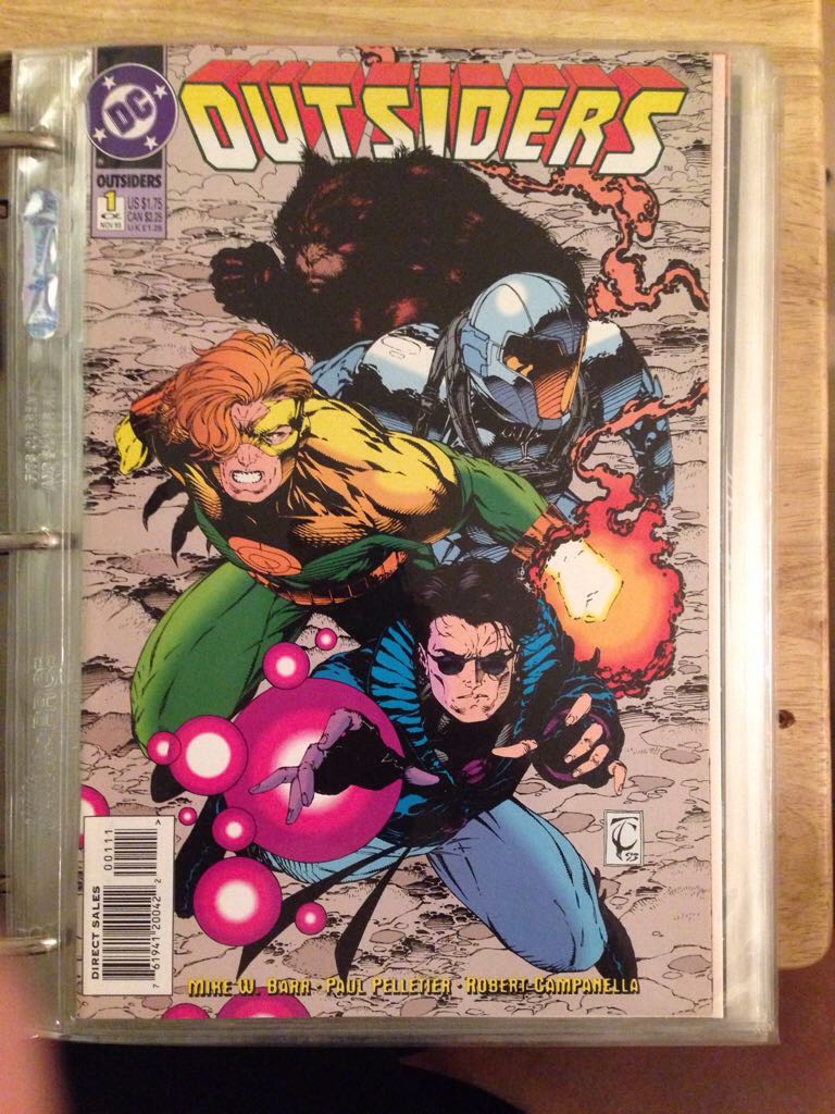 Outsiders - DC Comics (1 - Nov 1993) comic book collectible [Barcode 761941200422] - Main Image 2
