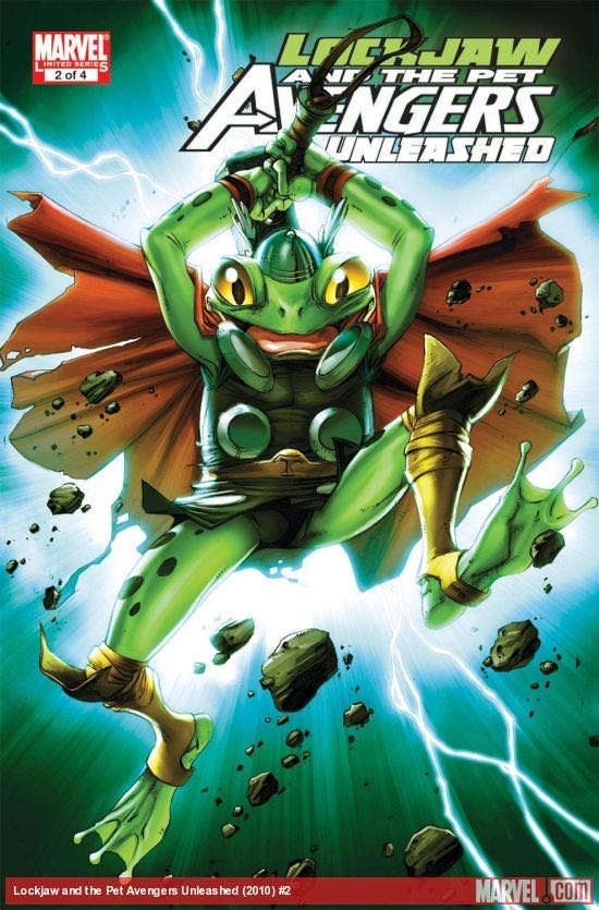 Lockjaw And The Pet Avengers Unleashed - Marvel Comics (2) comic book collectible [Barcode 759606070367] - Main Image 2