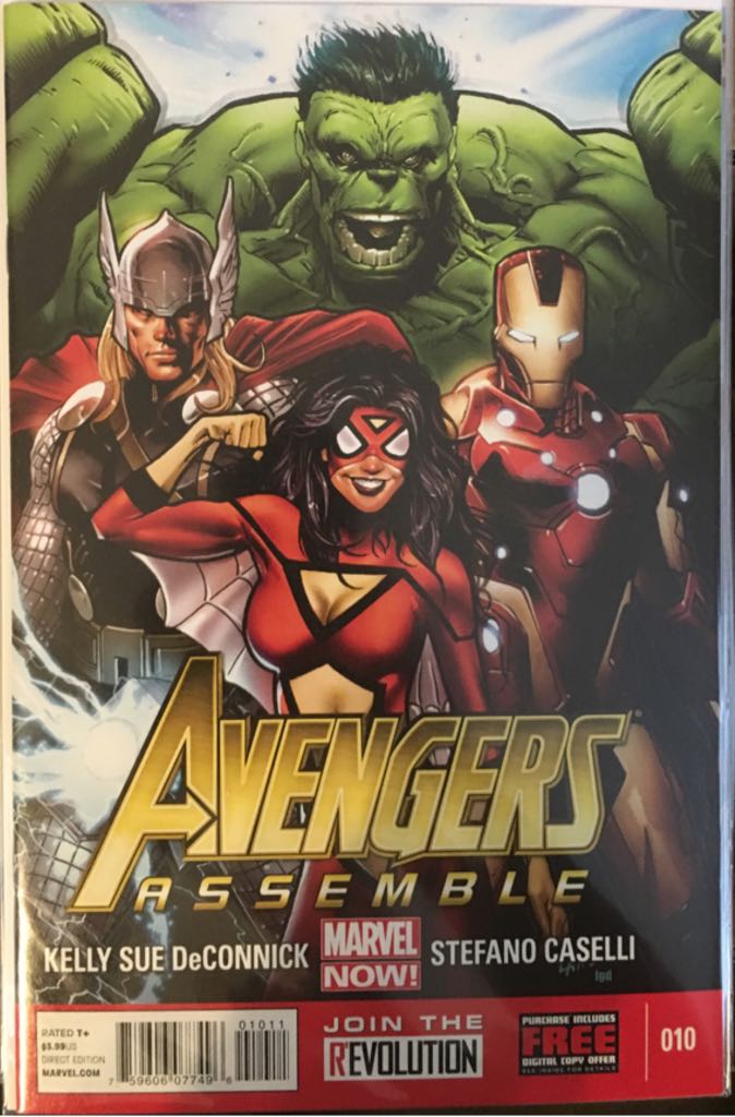 Avengers: Assemble - Marvel Comics (10 - Feb 2013) comic book collectible [Barcode 75960607749601011] - Main Image 1