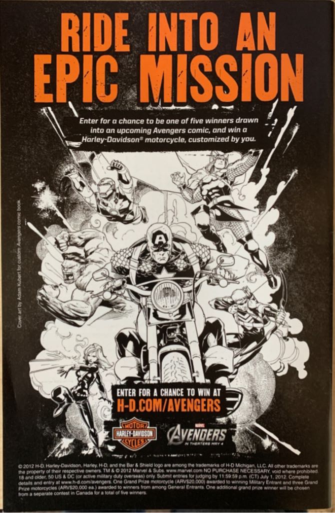 Avengers Assemble 2012 - Marvel Comics (3 - Jul 2012) comic book collectible [Barcode 75960607749600311] - Main Image 2