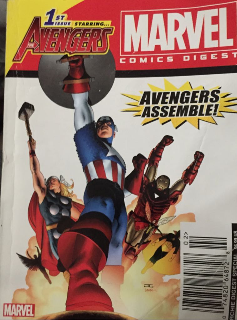 Avengers Assemble - Marvel (2) comic book collectible [Barcode 07482064872807] - Main Image 1