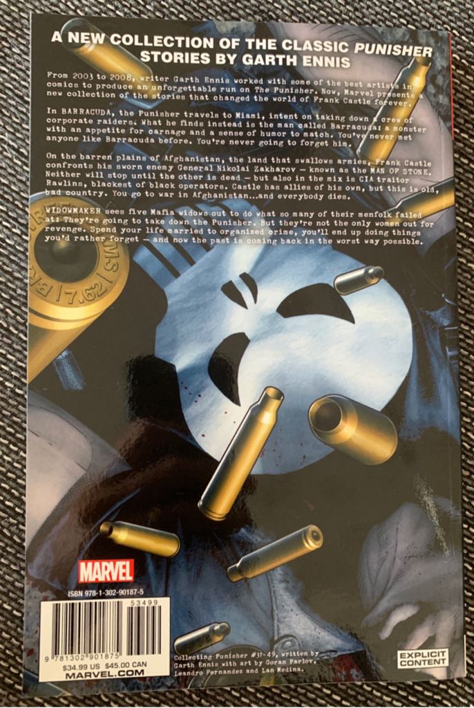 Punisher: Complete Collection Vol. 3 - Marvel (3) comic book collectible [Barcode 9781302901875] - Main Image 2