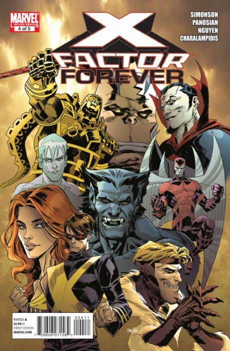 X-Factor Forever 4 - Marvel Comics (4 - 08/2010) comic book collectible [Barcode 75960607156200411] - Main Image 1