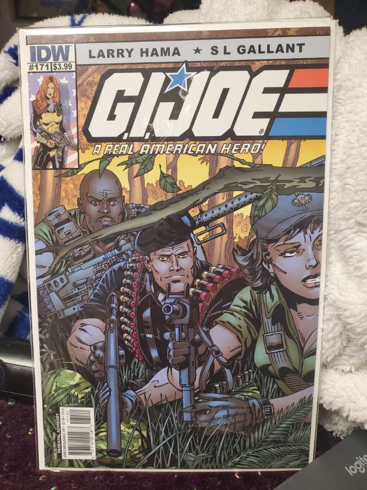 G.I. Joe: A Real American Hero  (171) comic book collectible [Barcode 827714001488] - Main Image 2