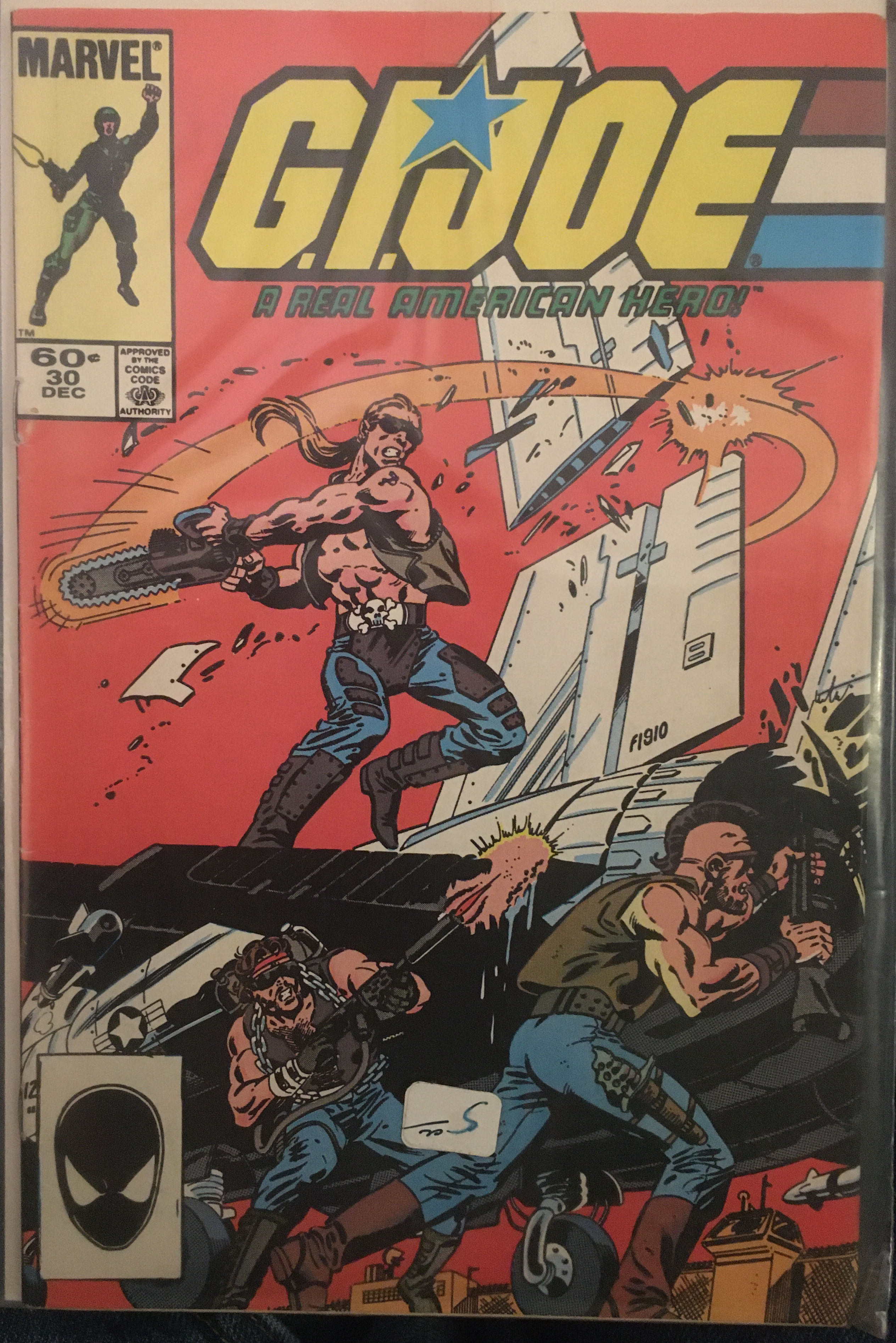 G.I. Joe: A Real American Hero - Marvel Comics (30 - Dec 1984) comic book collectible [Barcode 2771400148] - Main Image 2