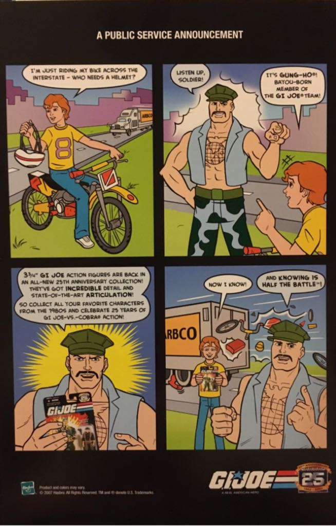 G.I. Joe: A Real American Hero - Hasbro (21B) comic book collectible [Barcode 2771400148] - Main Image 2
