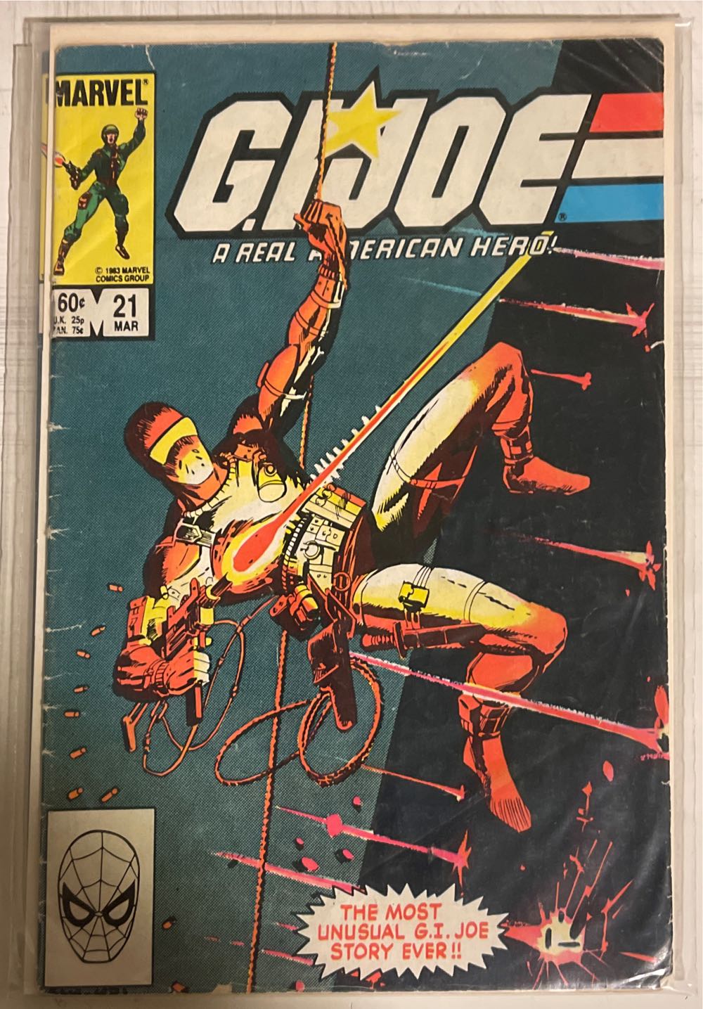 G.I. Joe: A Real American Hero! - Marvel Comics (21 - Mar 1984) comic book collectible [Barcode 2771400148] - Main Image 2