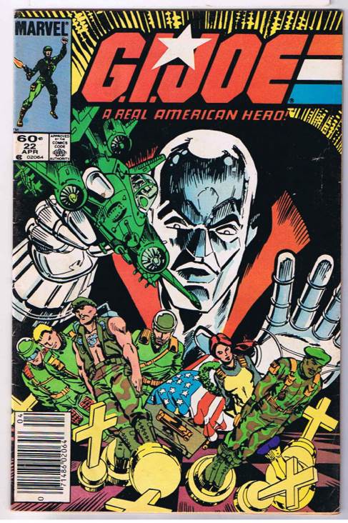 G.I. Joe: A Real American Hero - Marvel Comcs (22 - Apr 1984) comic book collectible [Barcode 2771400148] - Main Image 1