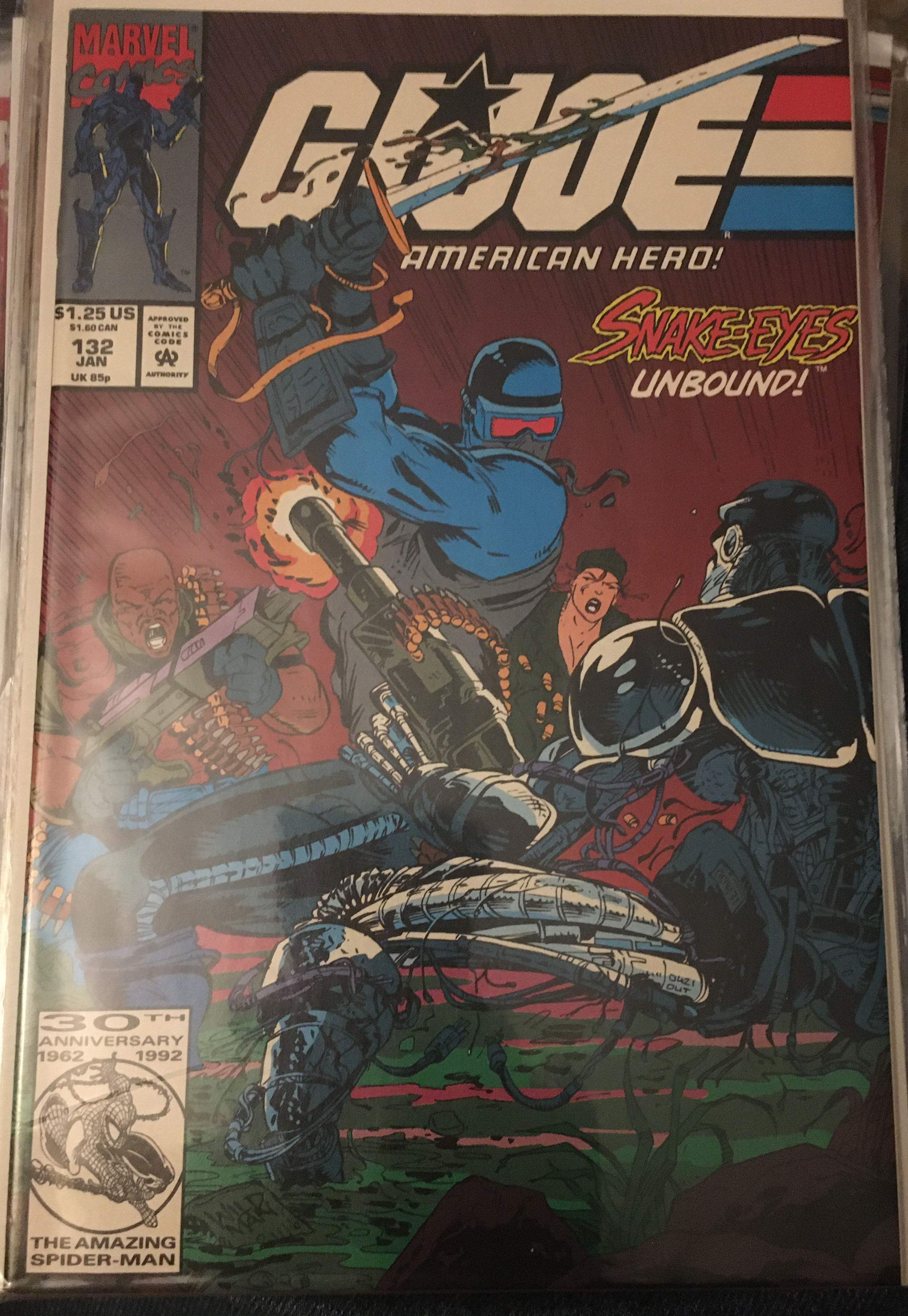 G.I. Joe: A Real American Hero V. 1 - Marvel Comics (132 - Jan 1993) comic book collectible [Barcode 2771400148] - Main Image 2