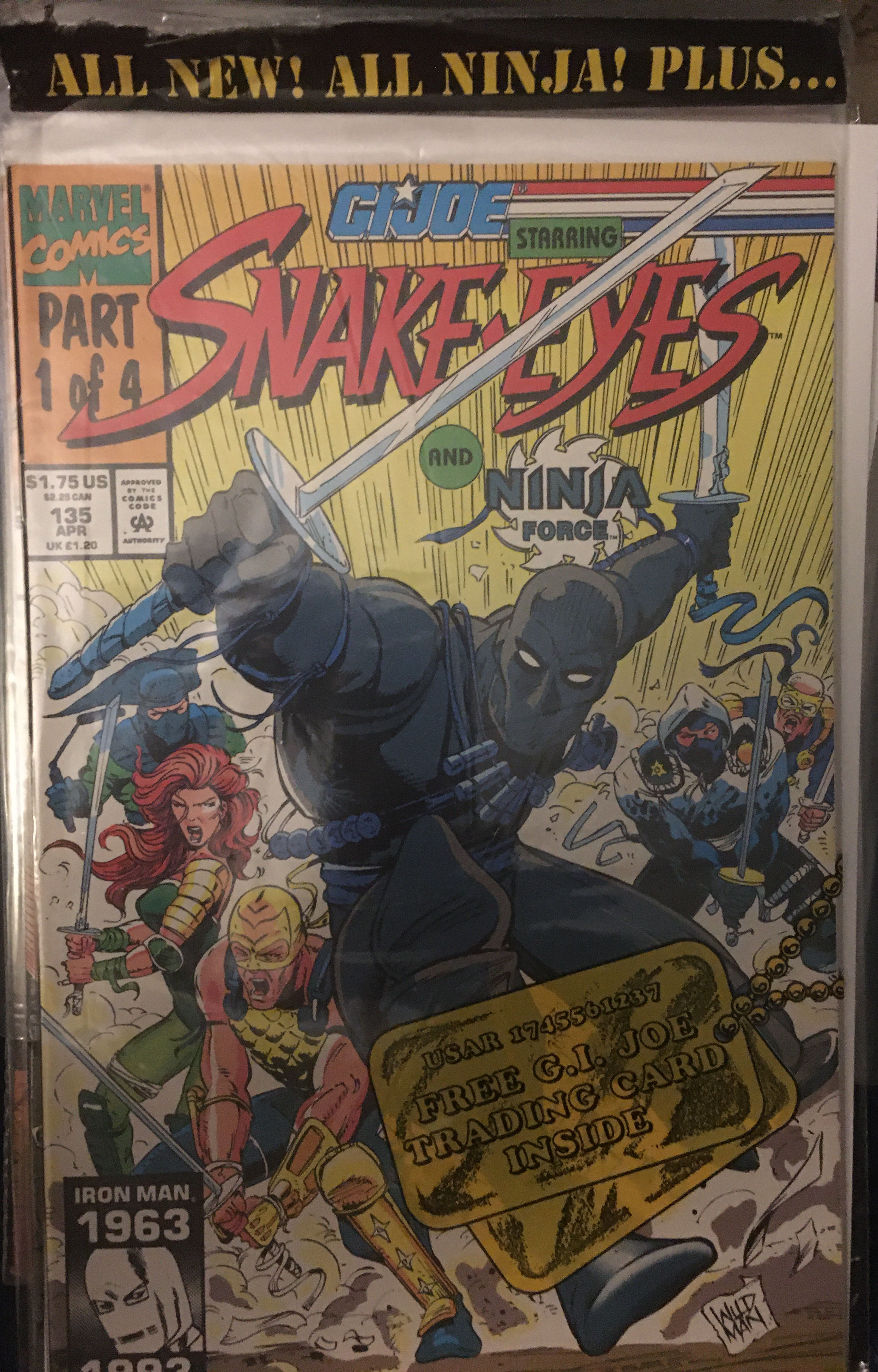 G.I. Joe: A Real American Hero - Marvel Comics (135 - Apr 1993) comic book collectible [Barcode 2771400148] - Main Image 2