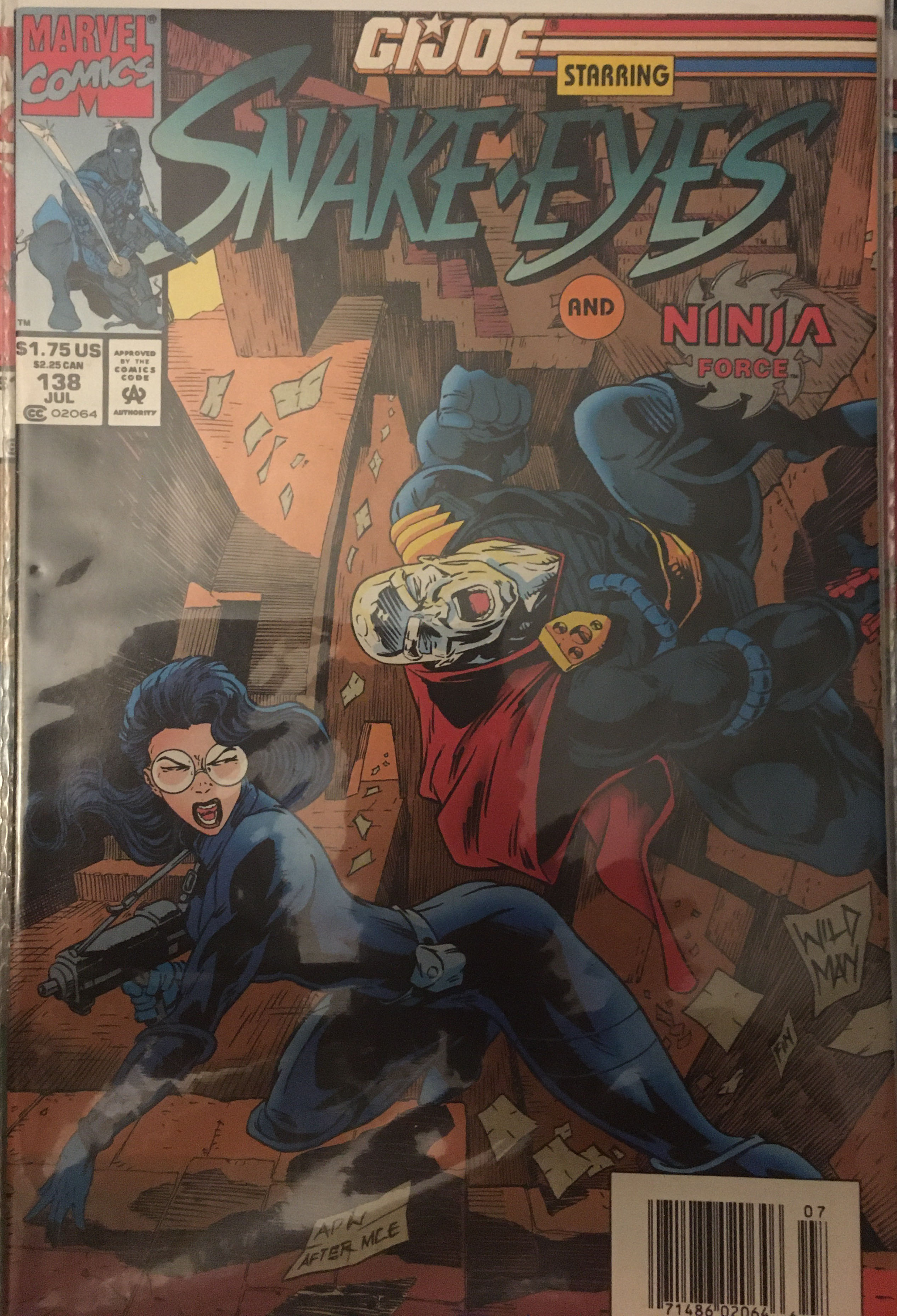 G.I. Joe: A Real American Hero - Marvel Comics (138 - Jul 1993) comic book collectible - Main Image 2