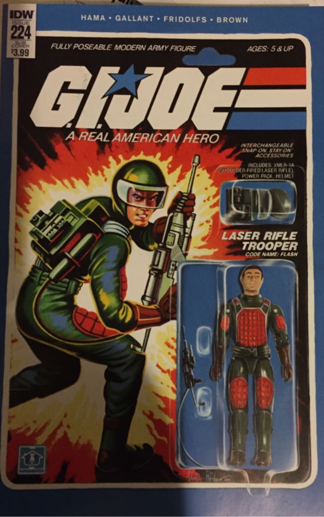 G.I. Joe: A Real American Hero  (224) comic book collectible [Barcode 827714001488] - Main Image 1