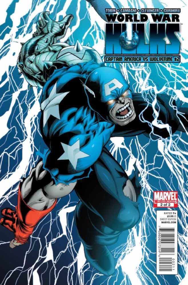 World War Hulks: Captain America vs Wolverine - Marvel Comics (2 - Sep 2010) comic book collectible - Main Image 1