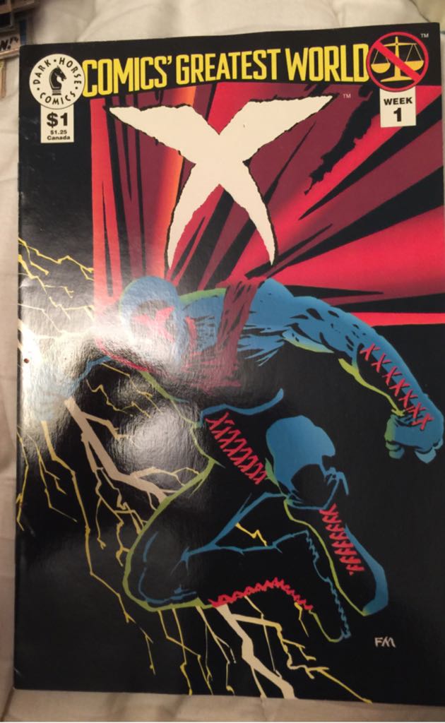 X  (1) comic book collectible - Main Image 1