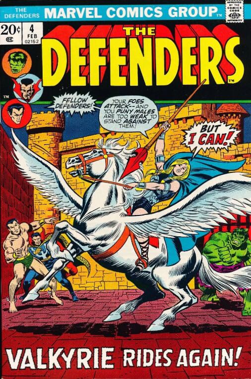 The Defenders 4🔑 - Marvel Comics (4 - 02/1973) comic book collectible - Main Image 1