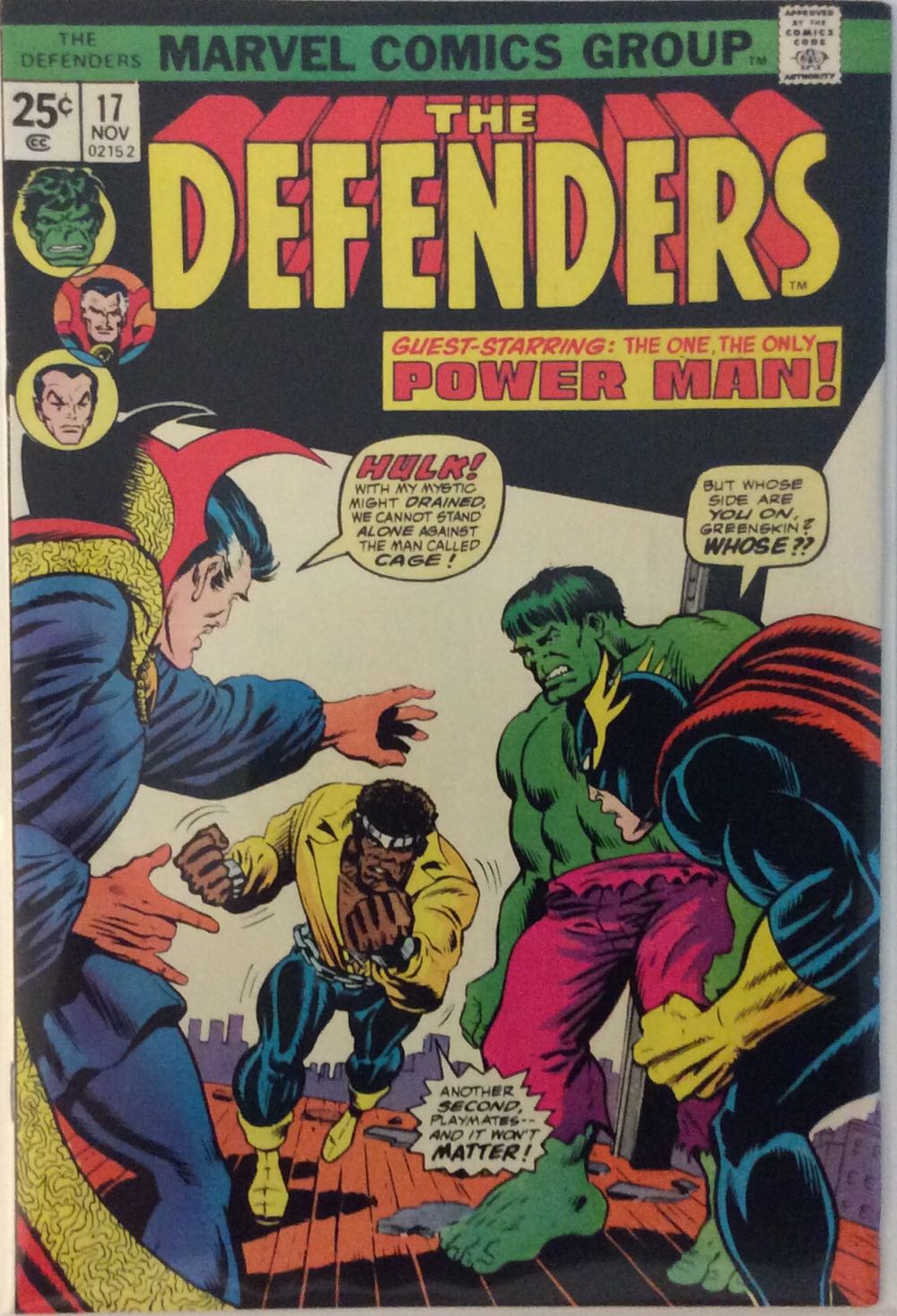 Defenders, The - Marvel Comics (17 - 11/1974) comic book collectible - Main Image 2